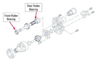 Subaru OEM R160 Diff Roller Bearing