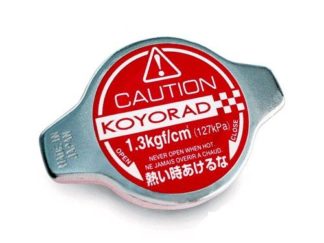Koyo Hyper Red Radiator Cap 16lb. Pressure Rating - Universal