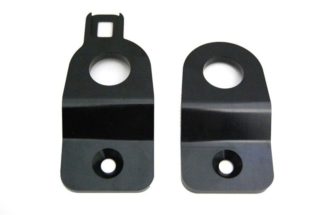 Torque Solution Black Radiator Stay Bracket Subaru WRX / STI 2002-2007